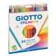 PASTELLI GIOTTO STILNOVO (24 pz.) 