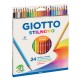 PASTELLI GIOTTO STILNOVO (24 pz.) 